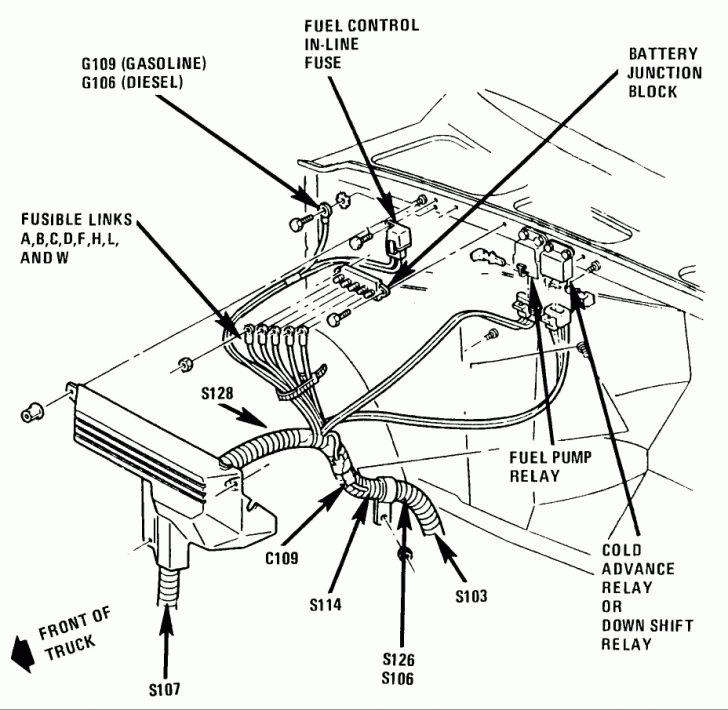 Gmc Pickup Fuel Pump Wiring