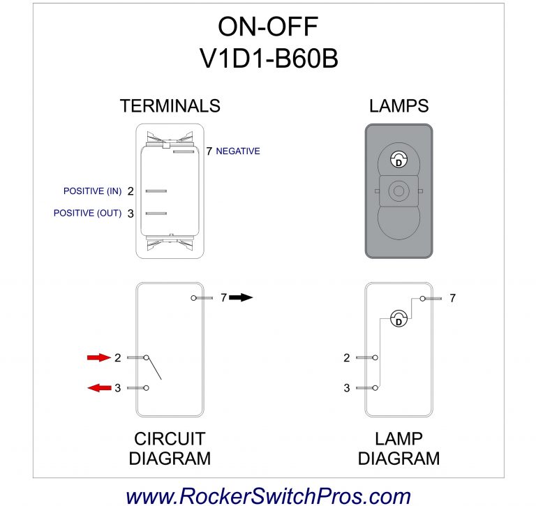 Carling Switch Wiring Diagram Pin