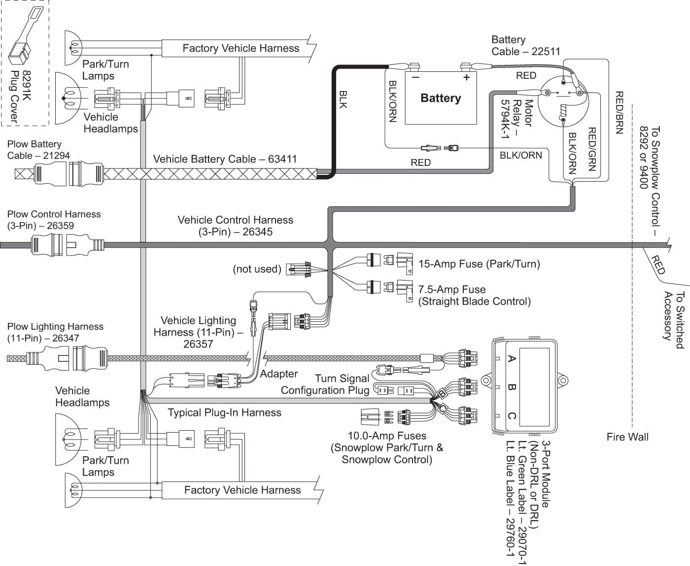 Fisher Plow Wiring Diagram Colorin