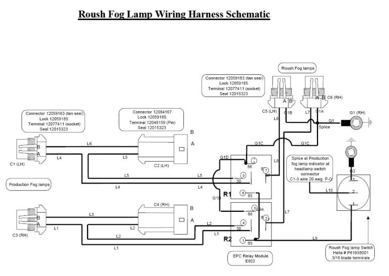 05F 250 Fog Light Wiring Diagram | Manual E-Books - Fog Light Wiring