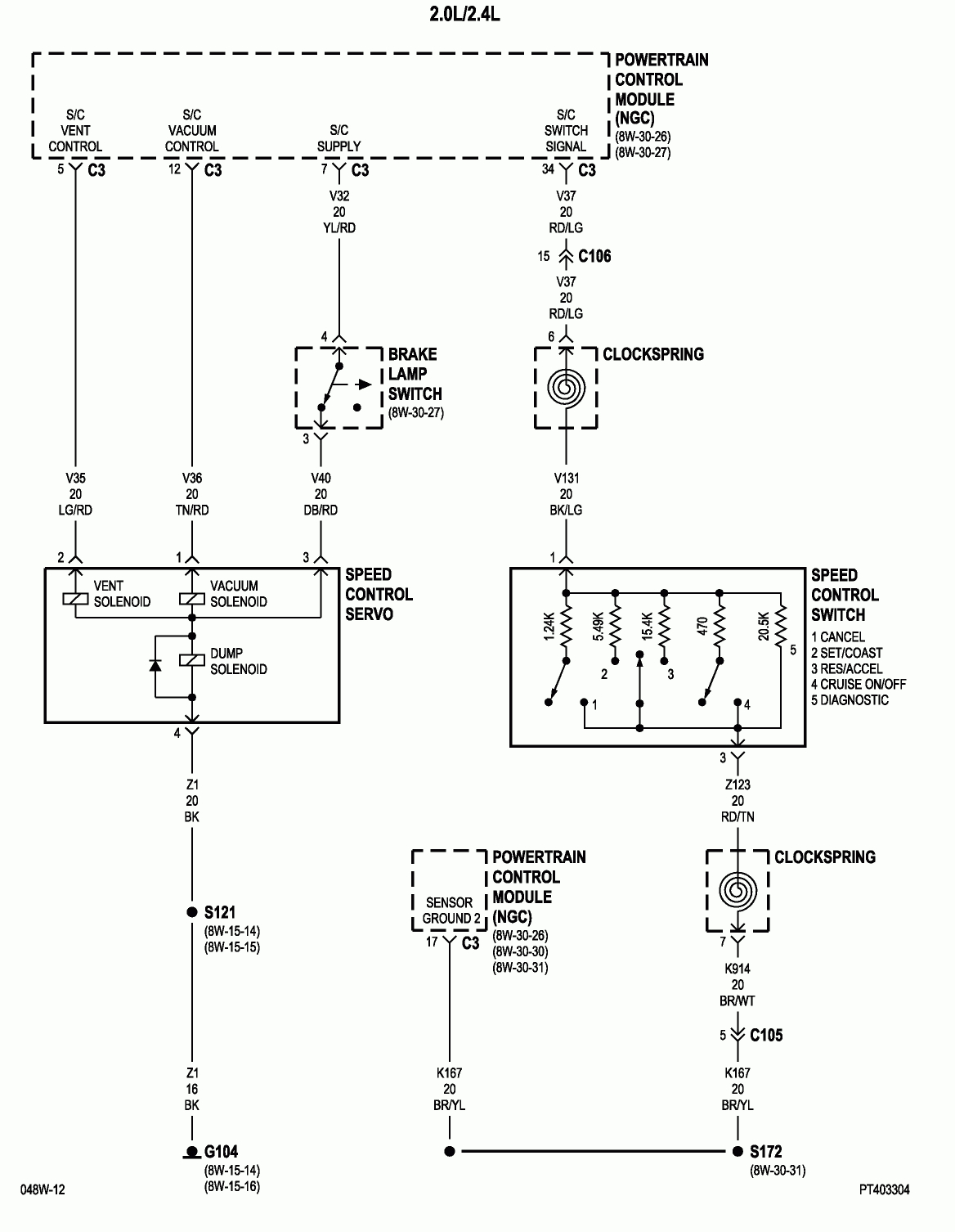 2006 pt cruiser wiring diagram