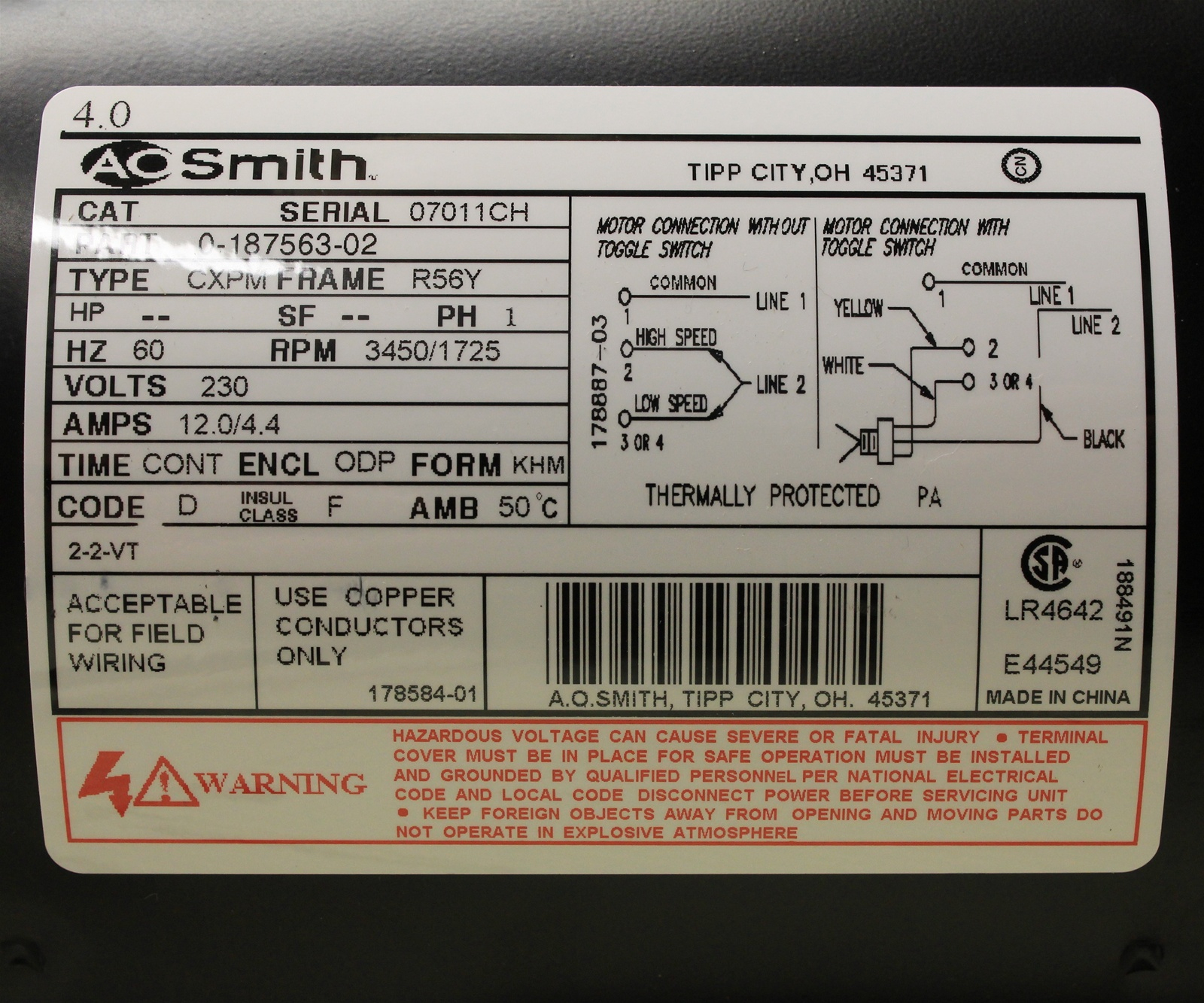 115 230 Volt Wiring Diagram Schematic | Wiring Diagram - Century Ac Motor Wiring Diagram 115 230 Volts