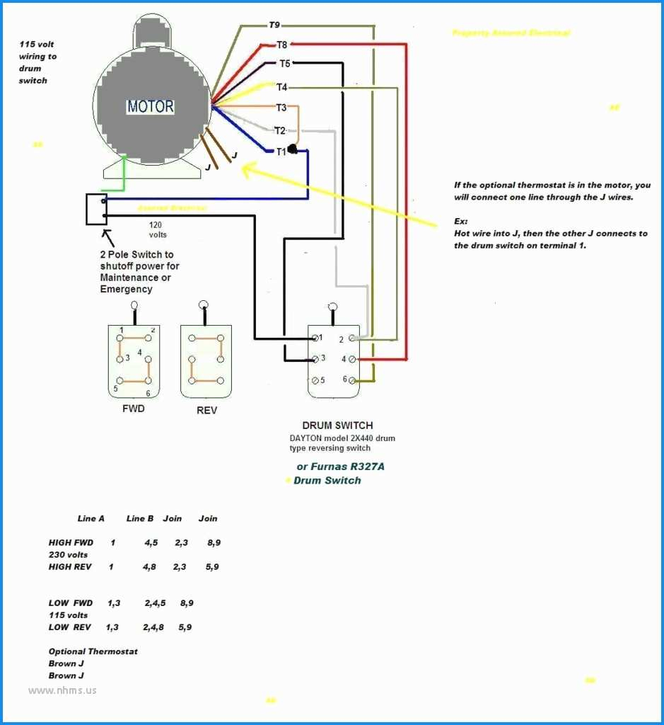 115 Volt Motor Wiring Diagram - Wiring Diagrams Hubs - Century Motor Wiring Diagram