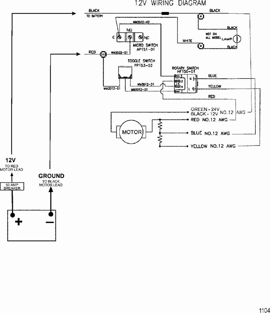 12 24V Trolling Motor Plug Wiring Diagram | Manual E-Books - Minn Kota Trolling Motor Plug And Receptacle Wiring Diagram