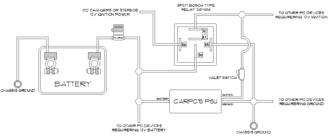 Diagram 5 Pin 12v Relay Diagram Mydiagramonline