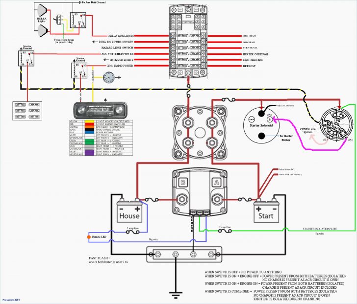 battery isolator wiring diagram sure power