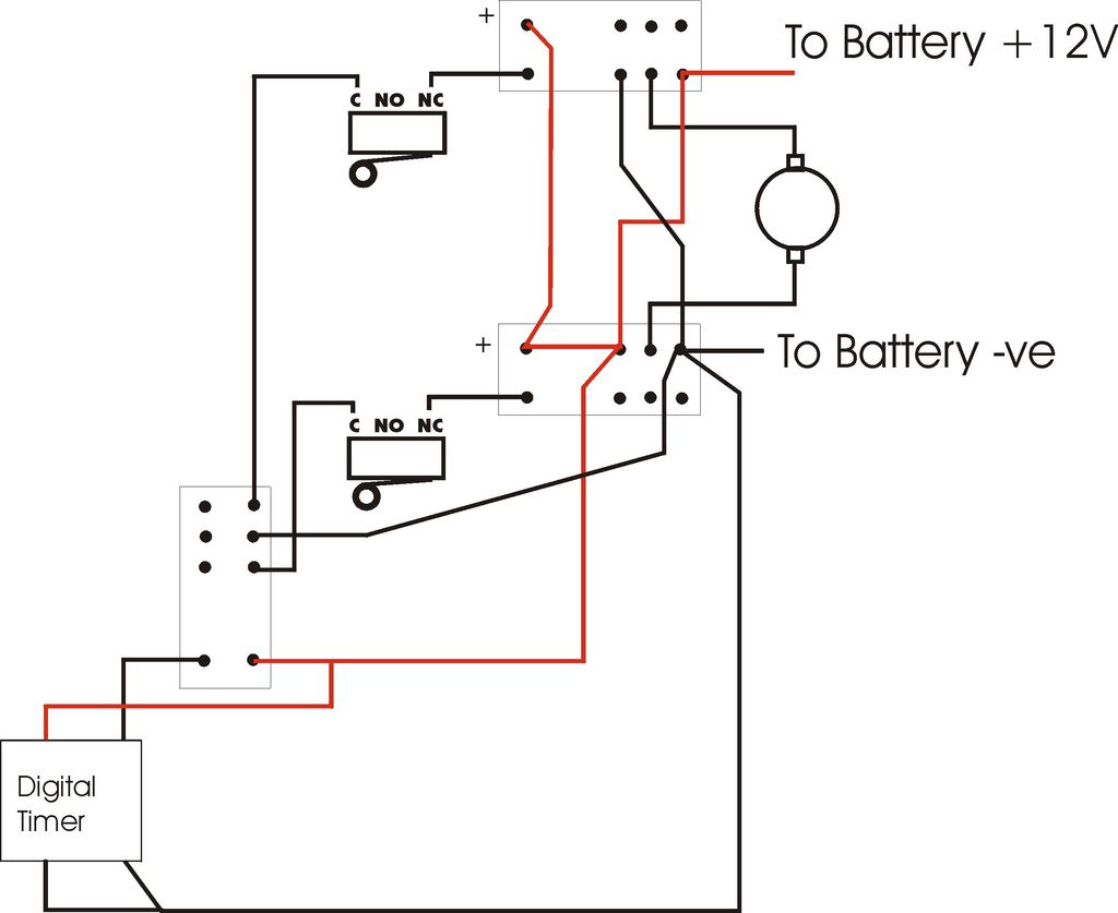 12 Volt Relay Wiring Diagram - Cadician's Blog