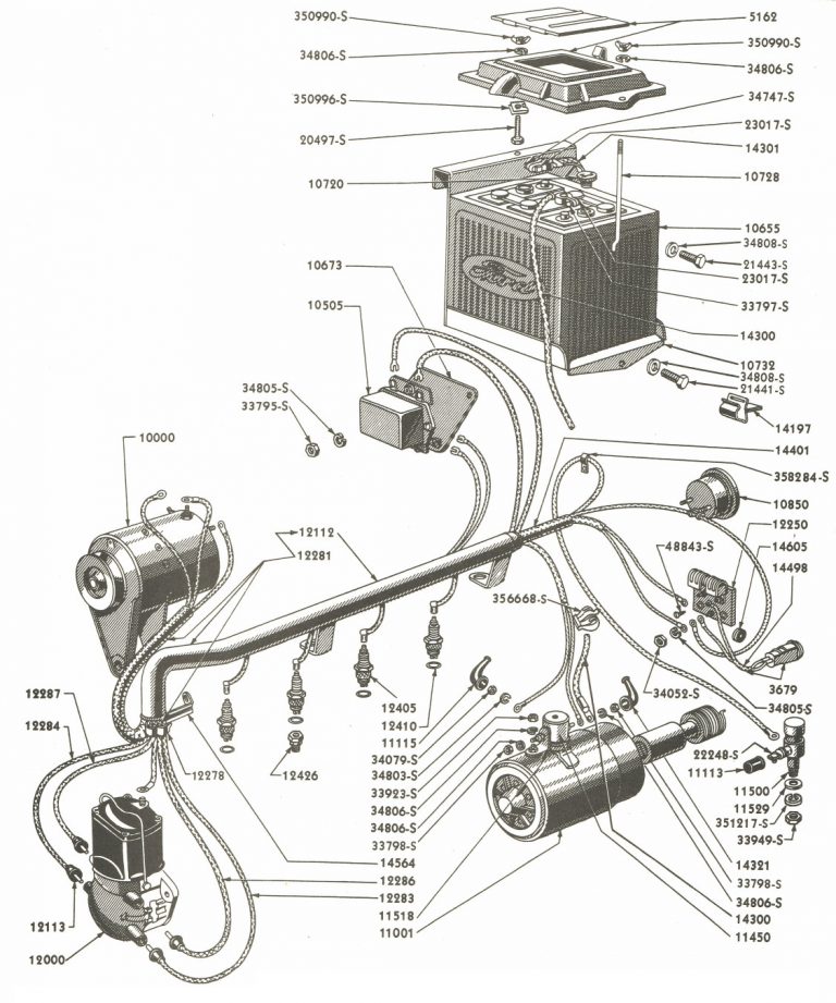 1941 Ford Wiring Diagram | Wiring Library - 9N Ford Tractor Wiring