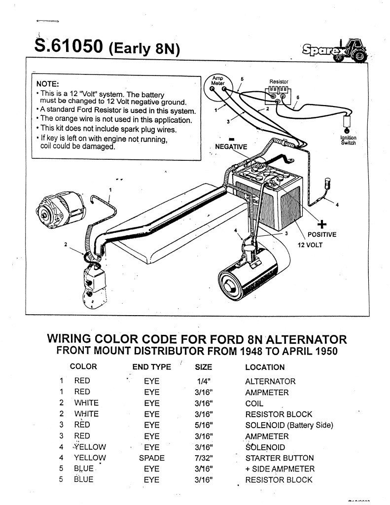 1939 Ford 9n Tractor Wiring Diagram E70