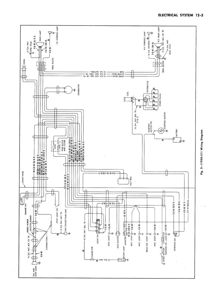 1952 Ford Wiring Diagram - Wiring Diagram Data Oreo - Chevy Alternator