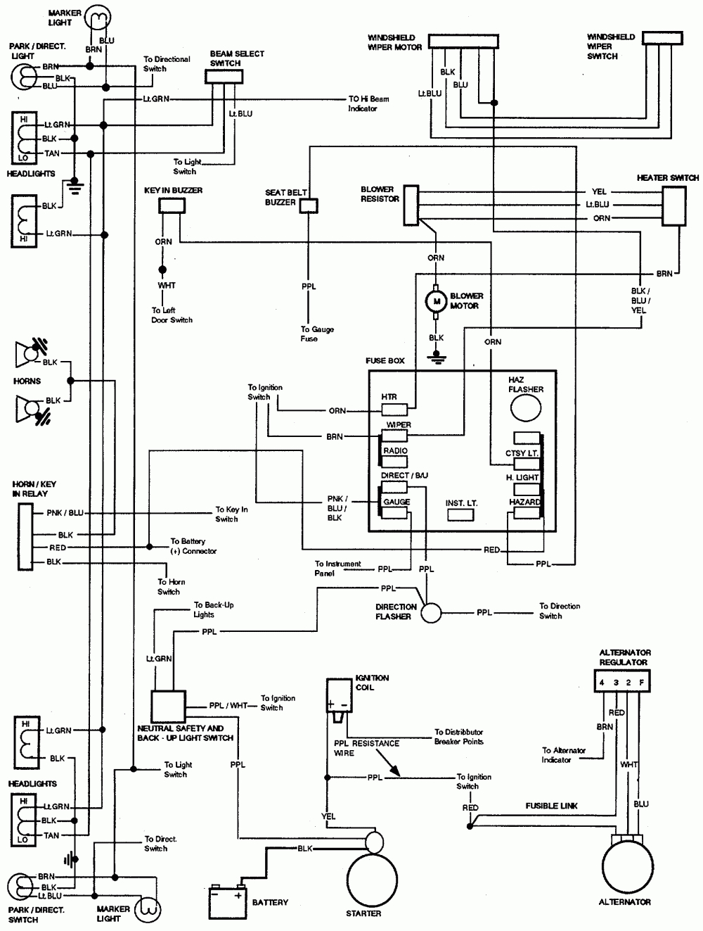 Dodge D150 Wiring Diagrams Headlights - Wiring Diagram Explained - 1985