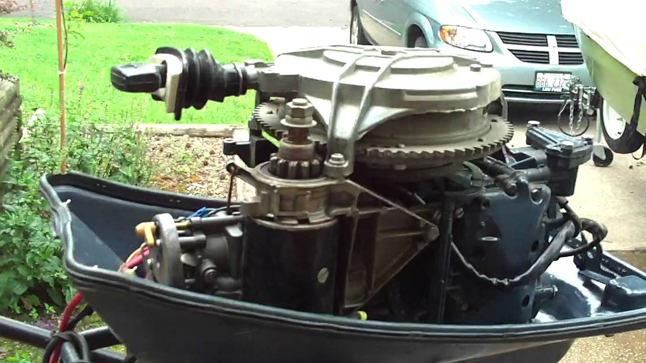 1969 Evinrude Sport 25Hp - Youtube - Evinrude Wiring Diagram Outboards