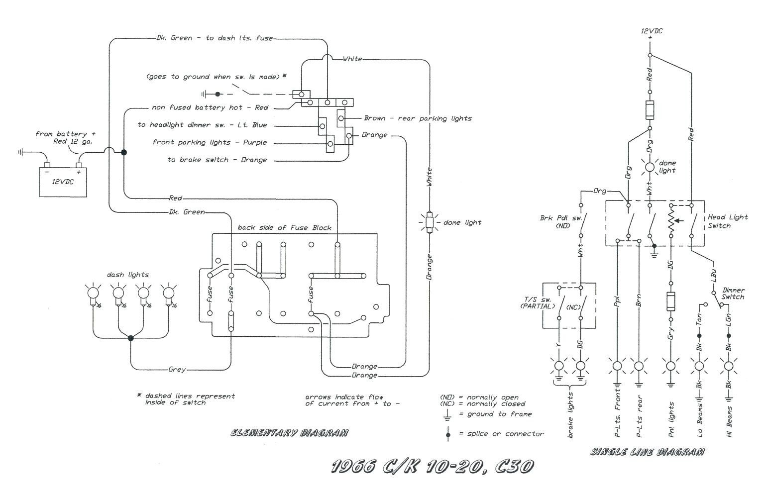 1972 Chevy Truck Headlight Wiring Diagram | Wiring Diagram - Gm Headlight Switch Wiring Diagram