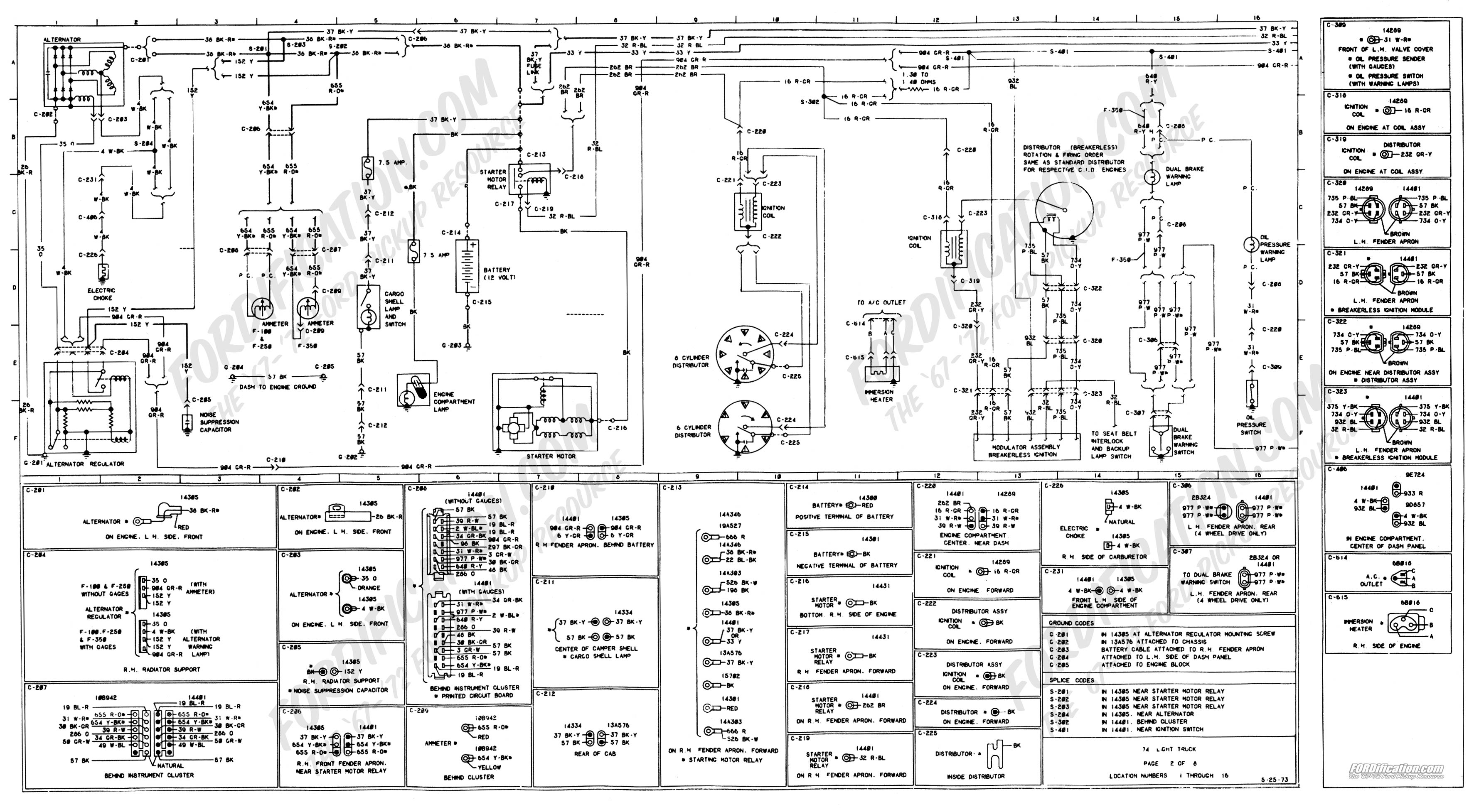 1973-1979 Ford Truck Wiring Diagrams &amp; Schematics - Fordification - Wiring Schematic Diagram