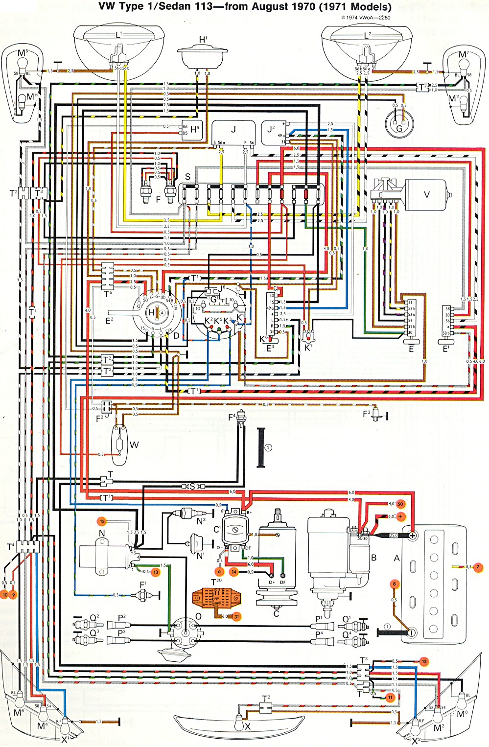 1973 Vw Beetle Wiring Diagram | Wiring Diagram - 1973 Vw Beetle Wiring Diagram