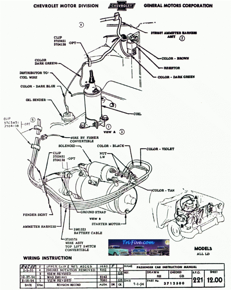 1977 Chevy Starter Wiring - Wiring Diagram Data - Chevy 350 Starter Wiring Diagram