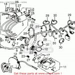 1977 Honda Cb550F Motorcycle Wiring Diagrams   Wiring Diagram Explained   Cb550 Wiring Diagram