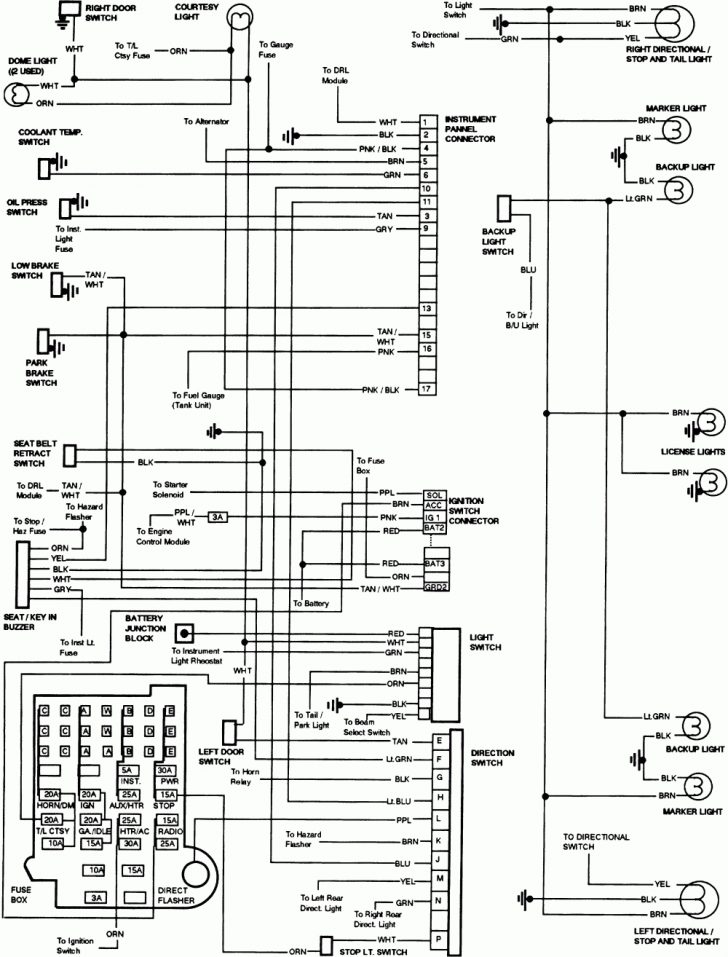 1983 Chevy Silverado Wiring Diagram