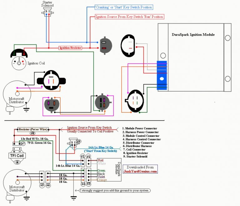 1985 Ford Duraspark Wiring Diagram | Wiring Diagram - Duraspark 2 ...