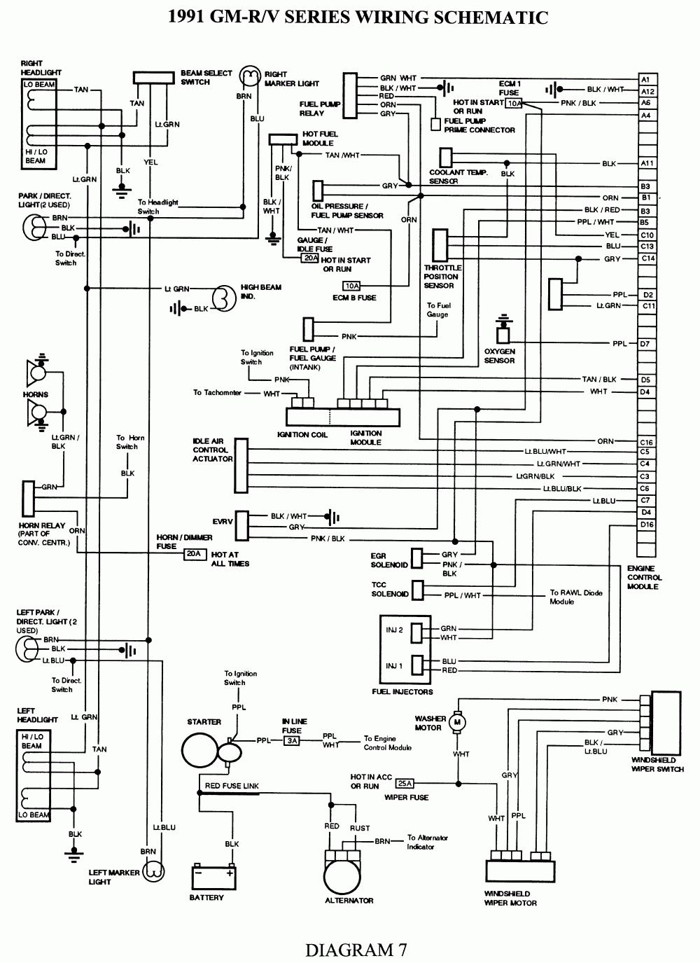 1989 Chevy Truck Fuel Pump Wiring Diagram - Cadician's Blog