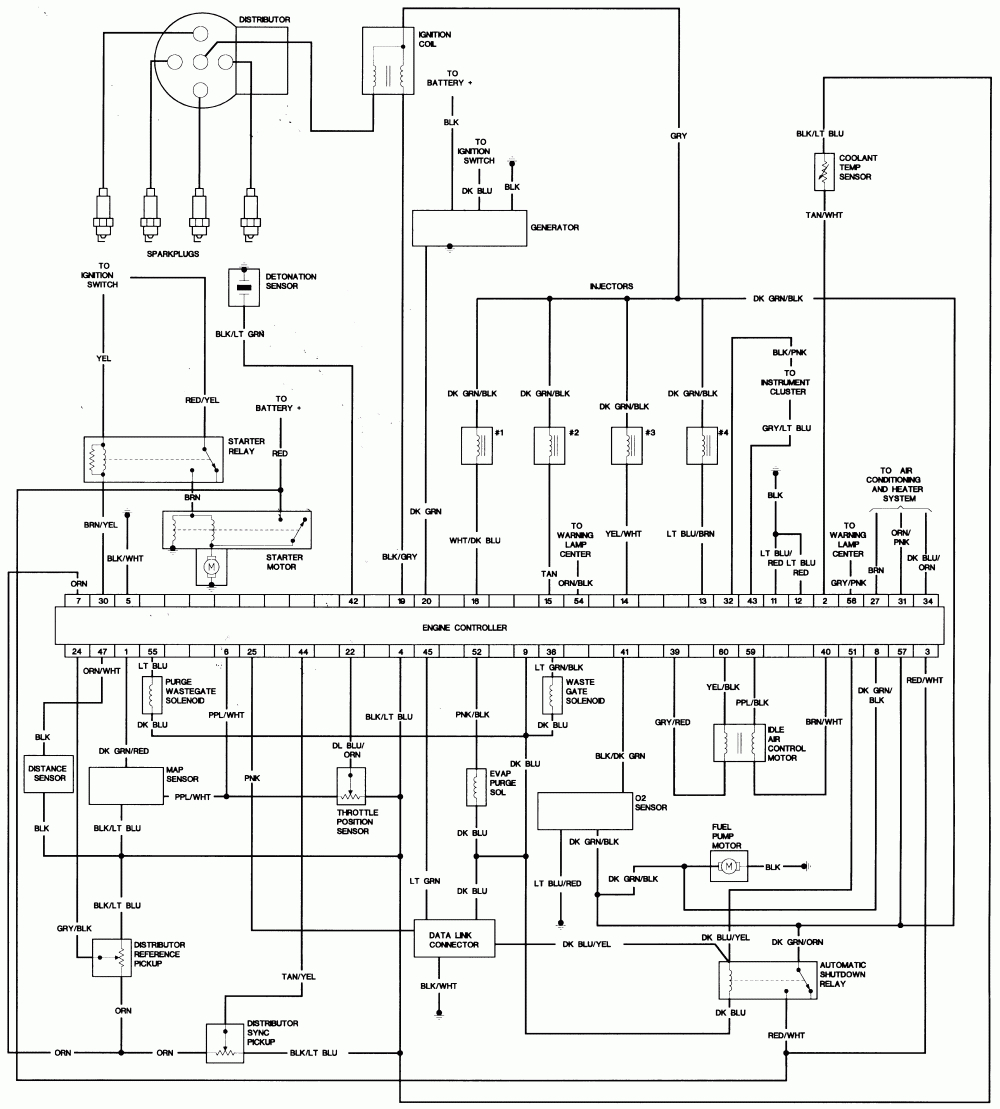 1989 Chrysler Wiring Diagram | Manual E-Books - Chrysler Wiring Diagram