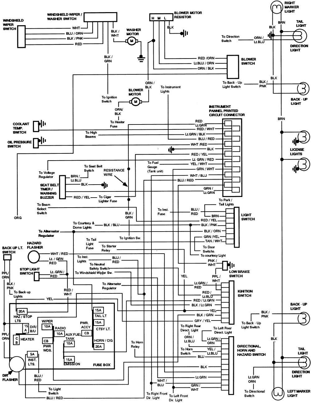 1994 Ford Wiring Diagrams - Data Wiring Diagram Detailed - Ford Wiring Diagram