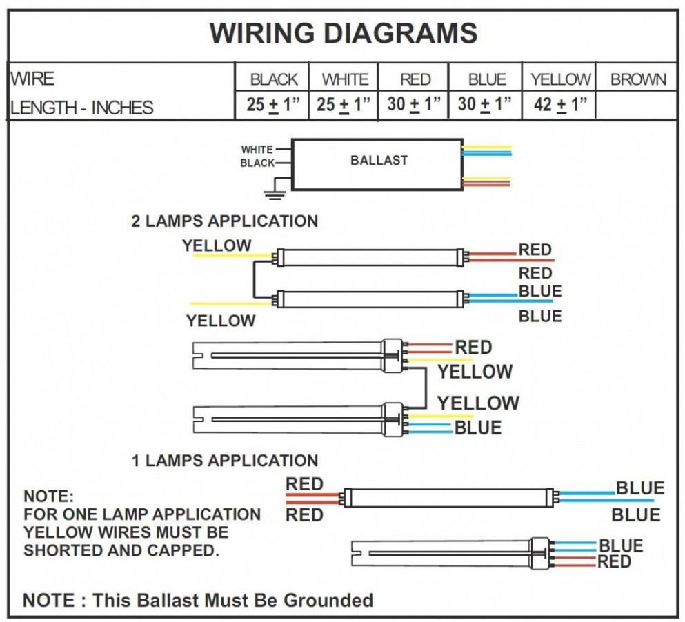 2 Lamp Ballast Wiring Diagram - Data Wiring Diagram Blog - 4 Lamp 2 Ballast Wiring Diagram