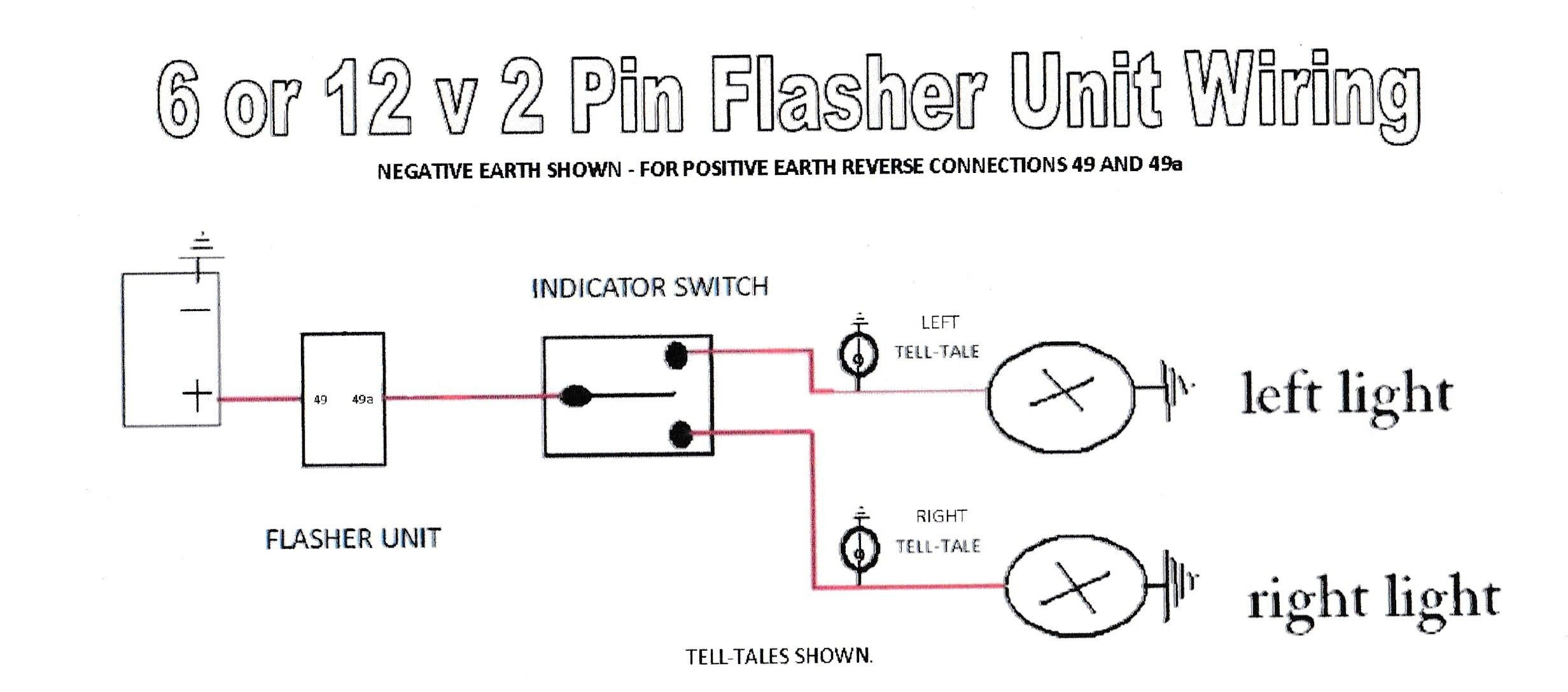 2 Pin Flasher Relay Wiring Diagram - Wiring Data Diagram - 2 Pin Flasher Relay Wiring Diagram