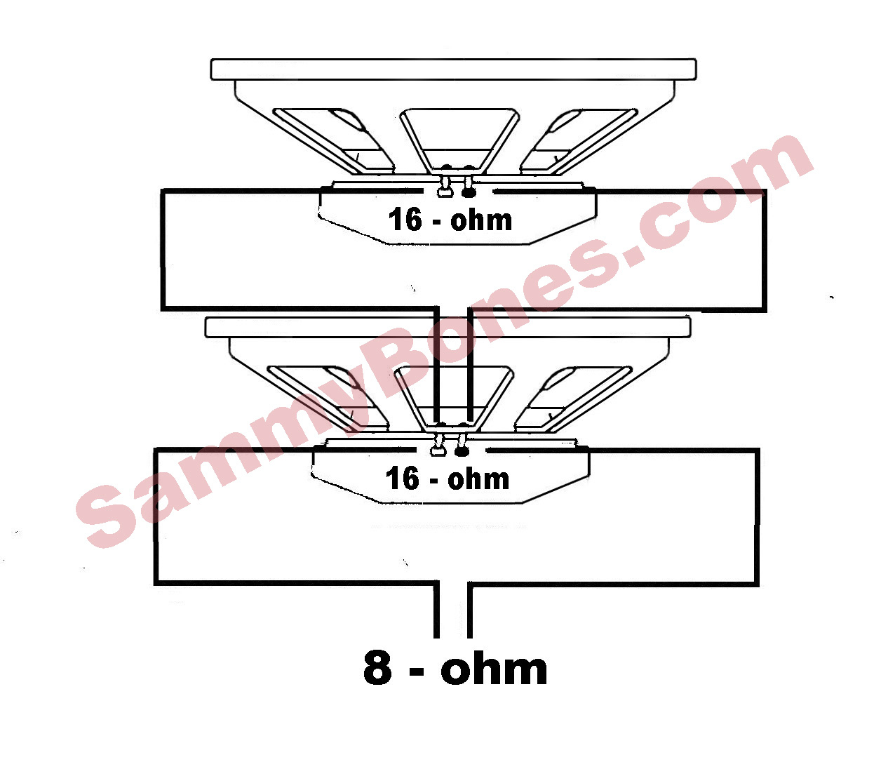 2 Speaker 8 Ohm Wiring Diagram Wire - Wiring Diagrams - Speaker Wiring Diagram