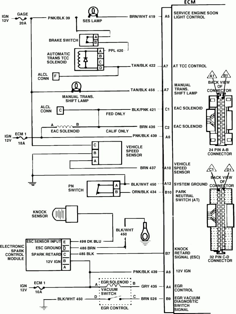 2001 S10 Pickup Wiring Harness Diagrams Wiring Diagram Detailed S10