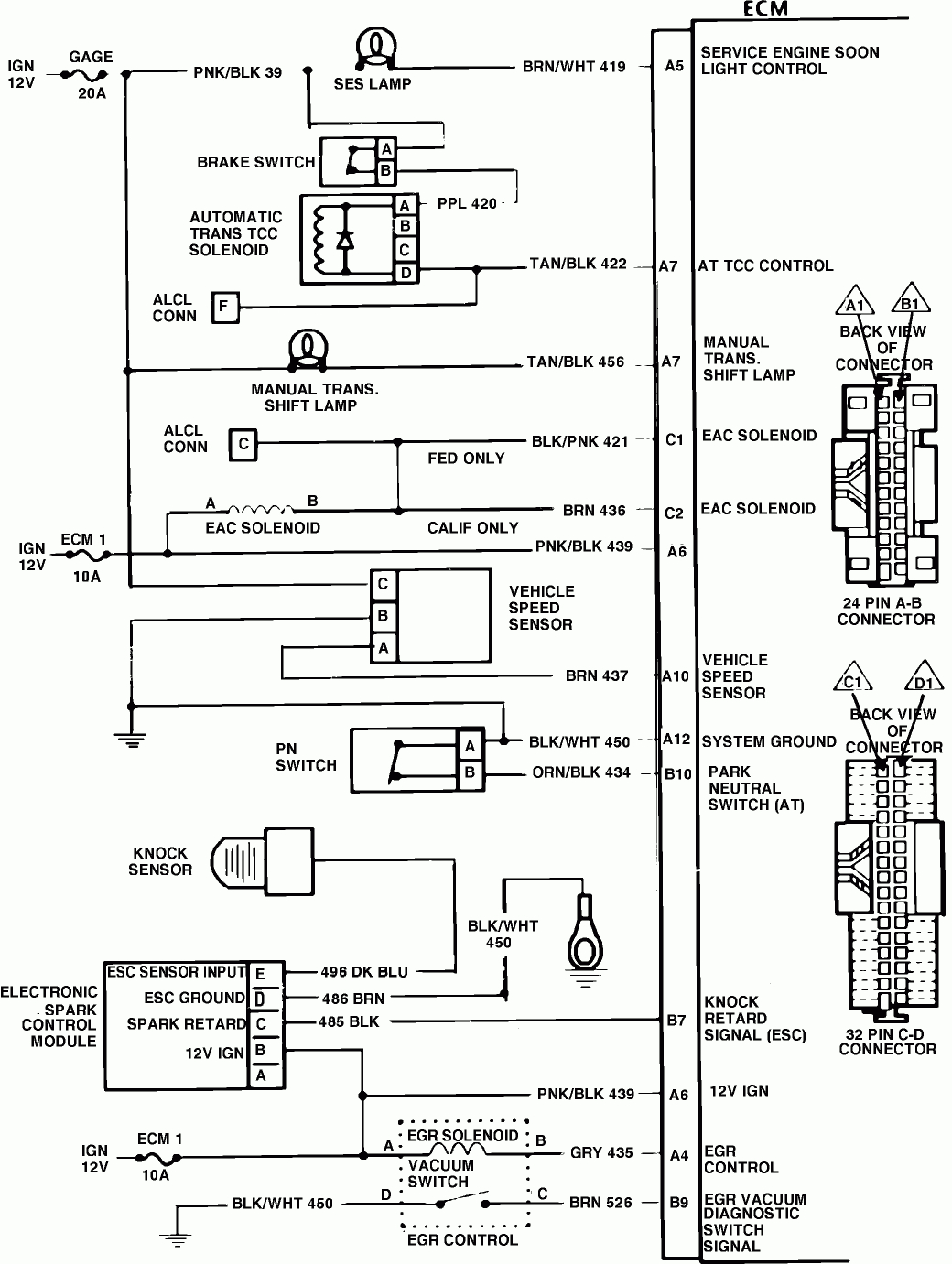 2001 S10 Pickup Wiring Harness Diagrams - Wiring Diagram Detailed - S10 Wiring Harness Diagram