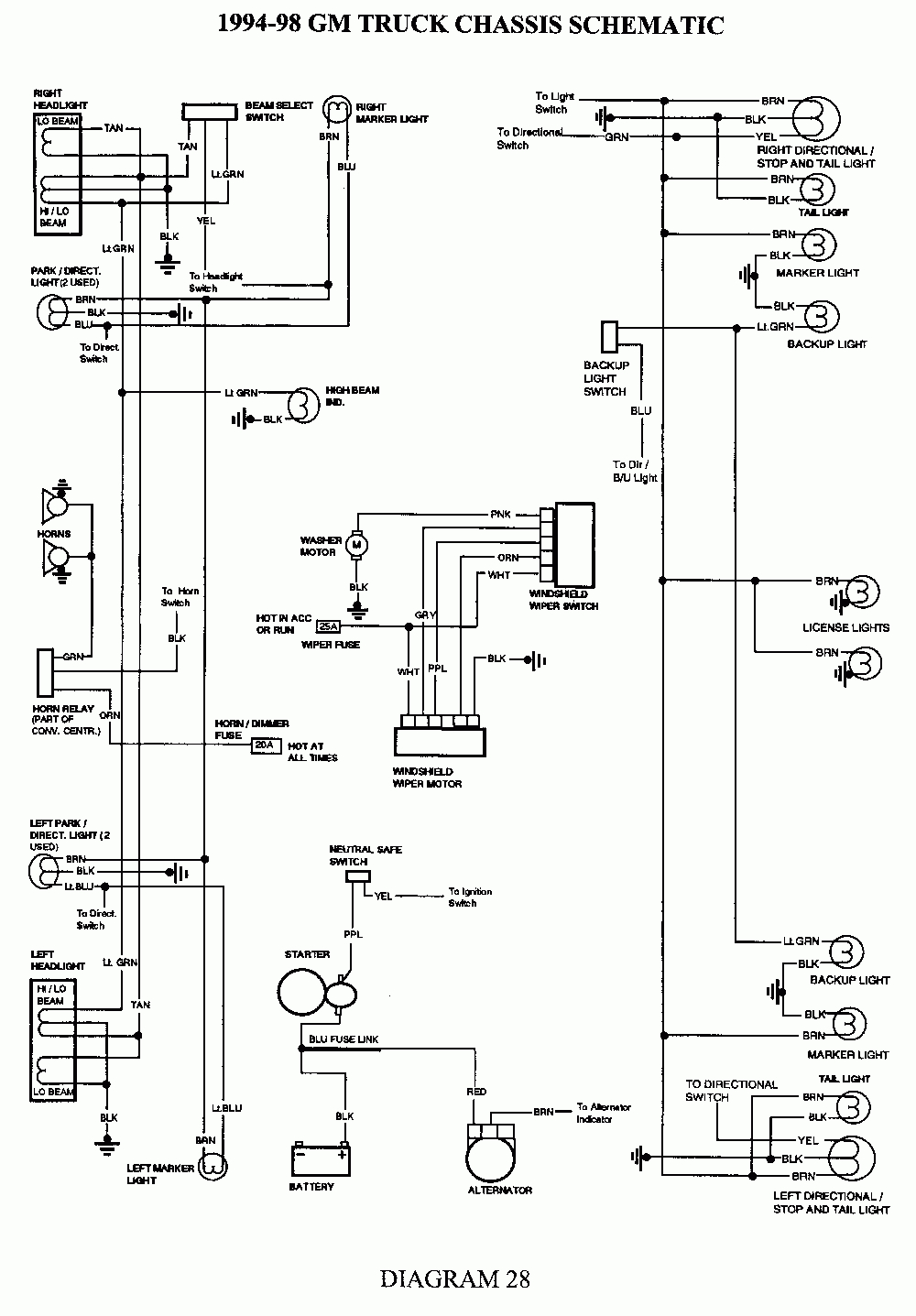 4 Way Trailer Wiring Diagram | Wiring Diagram