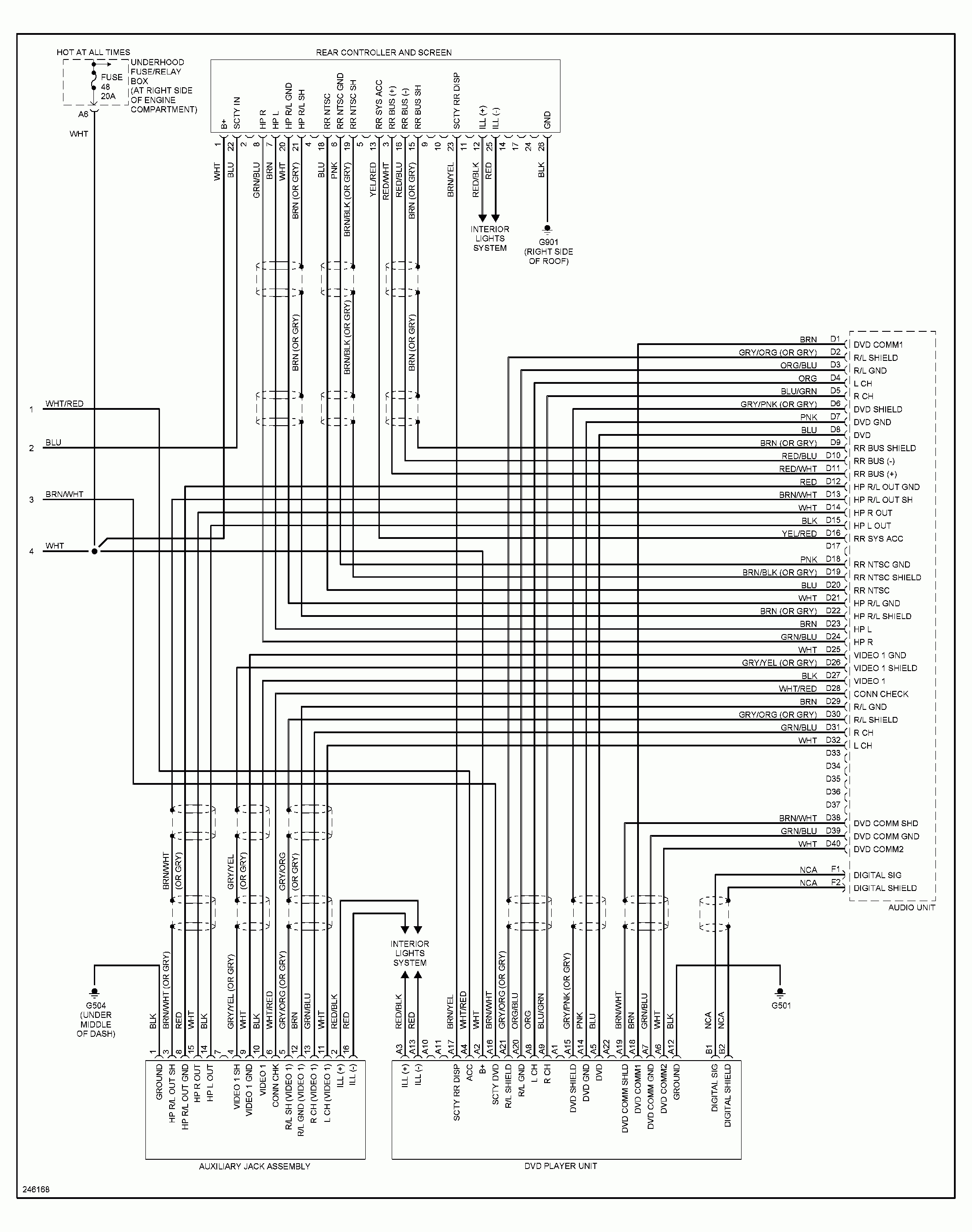 2003-2005 Exl Res Installing Aftermarket Radio W Dvd And Keeping - Kenwood Radio Wiring Diagram