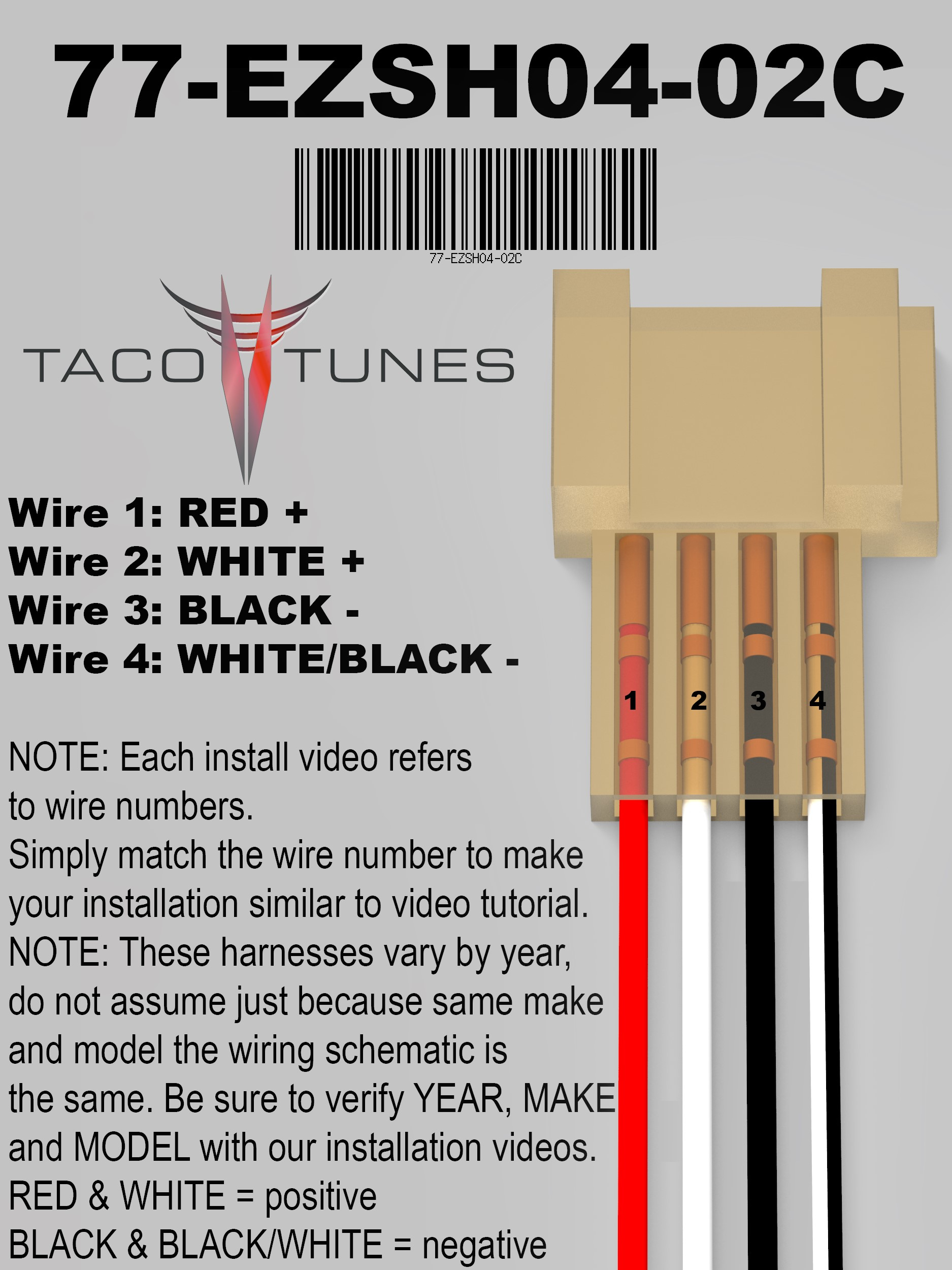 2010-2020 Toyota 4Runner Tweeter Speaker Wiring Harness Adapter - Speaker And Tweeter Wiring Diagram