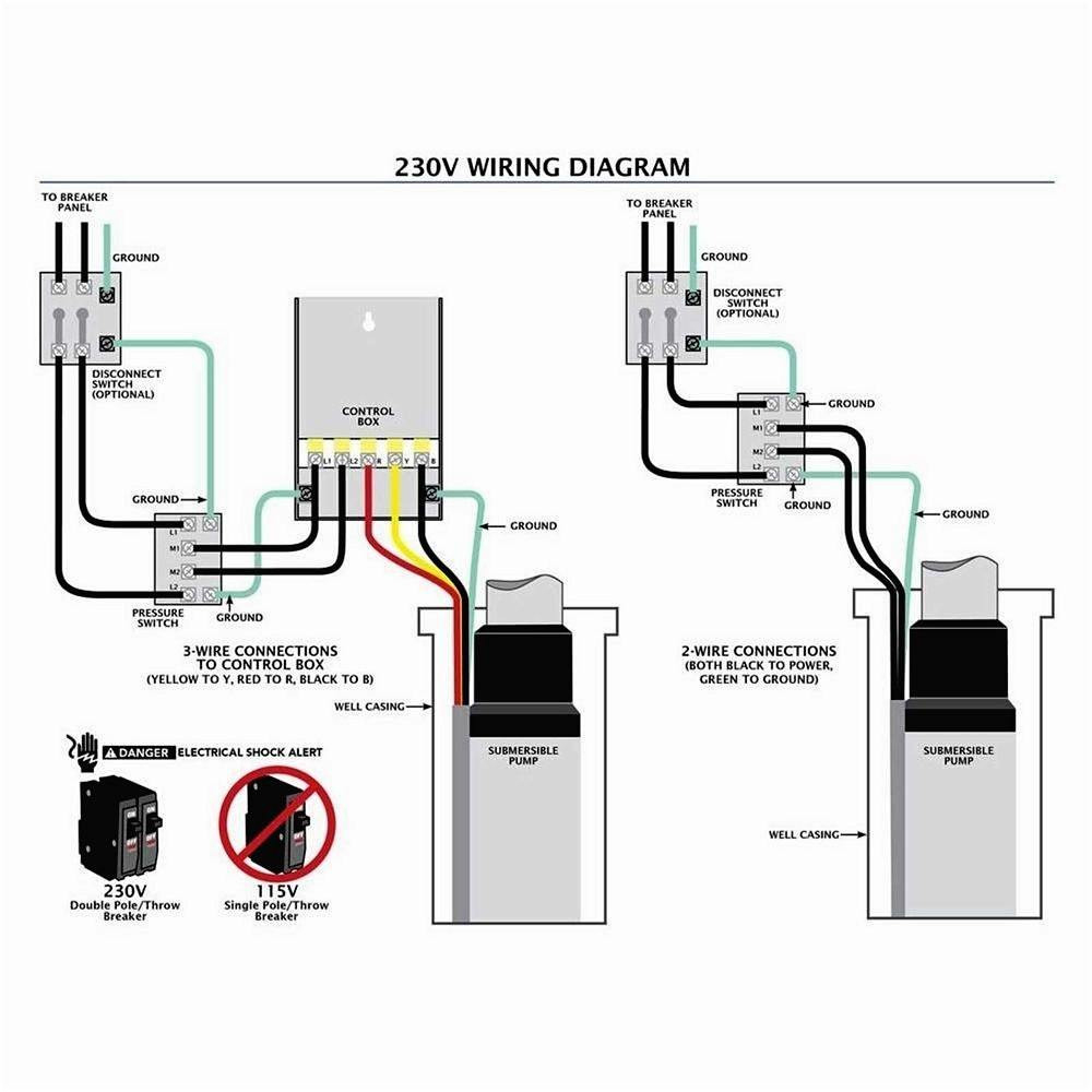 240 Volt Well Pump Wiring Diagram | Cadician's Blog