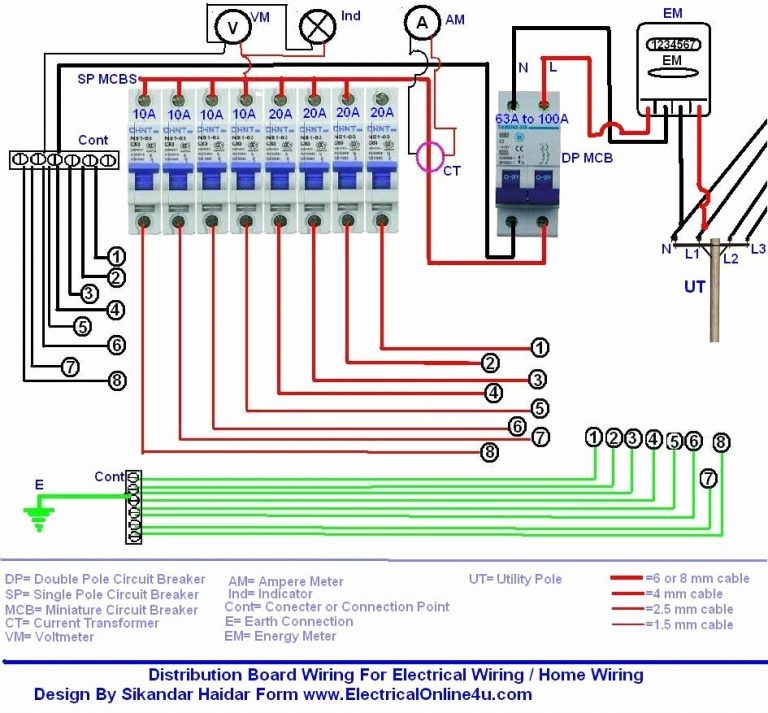 220 Volt Contactor Wiring Diagram | Manual E-Books - 240 Volt Wiring ...