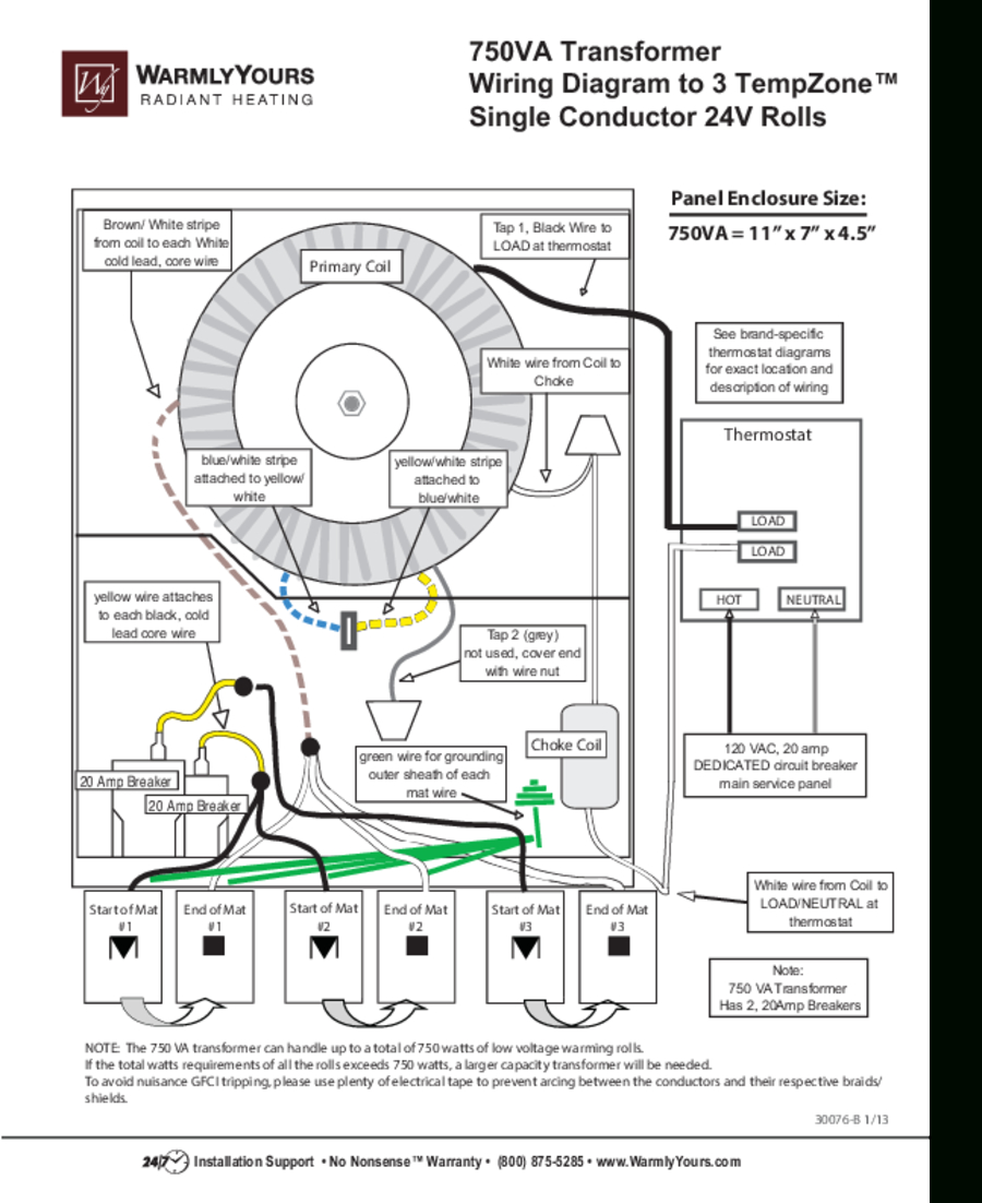 24 volt transformer wiring diagram