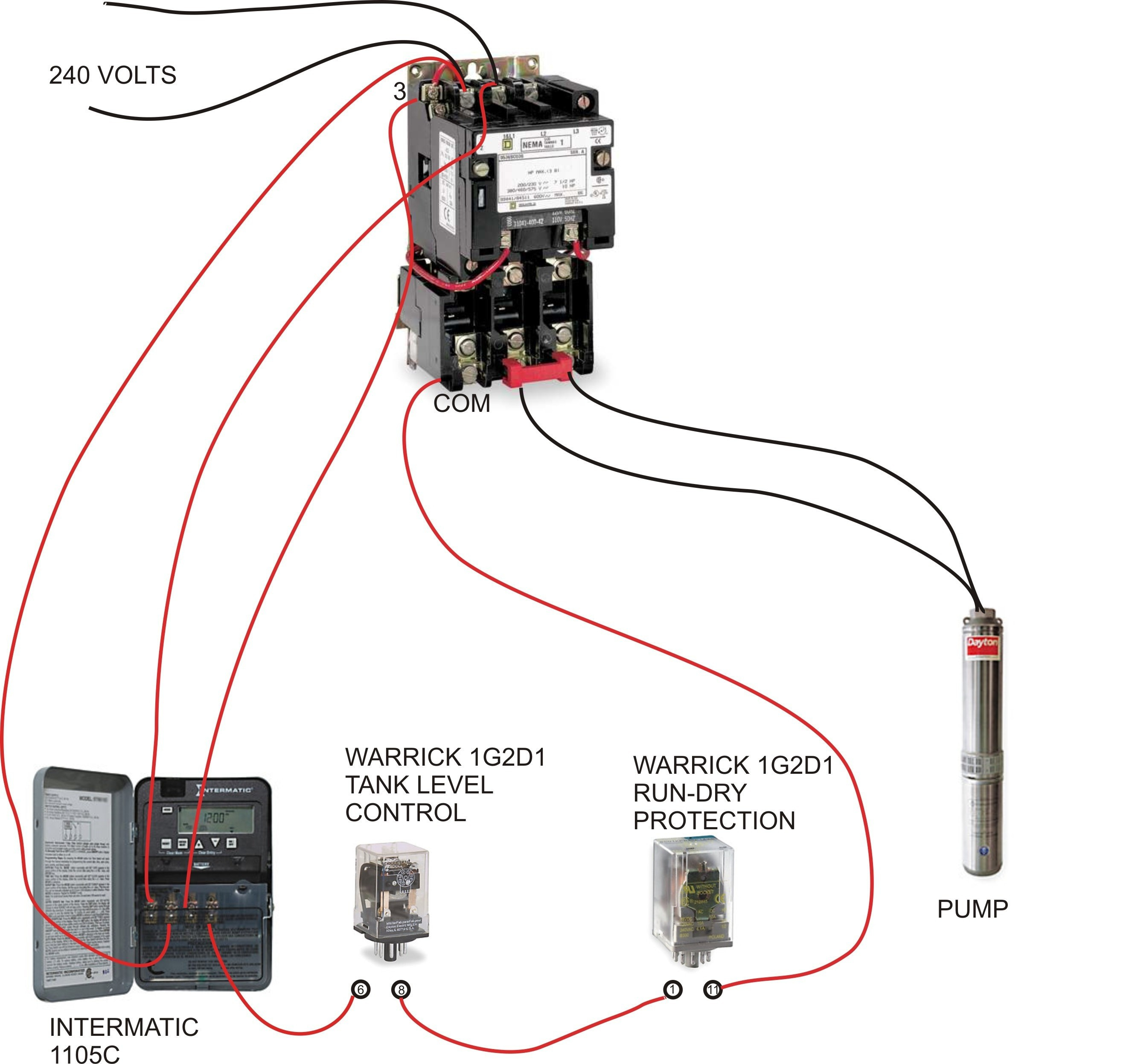 240V Well Pump Wiring Diagram Pressure Switch | Manual E-Books - 240 Volt Well Pump Wiring Diagram