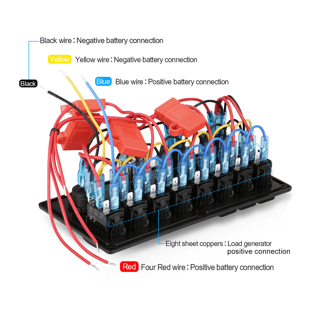 24V Boat Wiring Diagram | Wiring Library - 12V Switch Panel Wiring Diagram