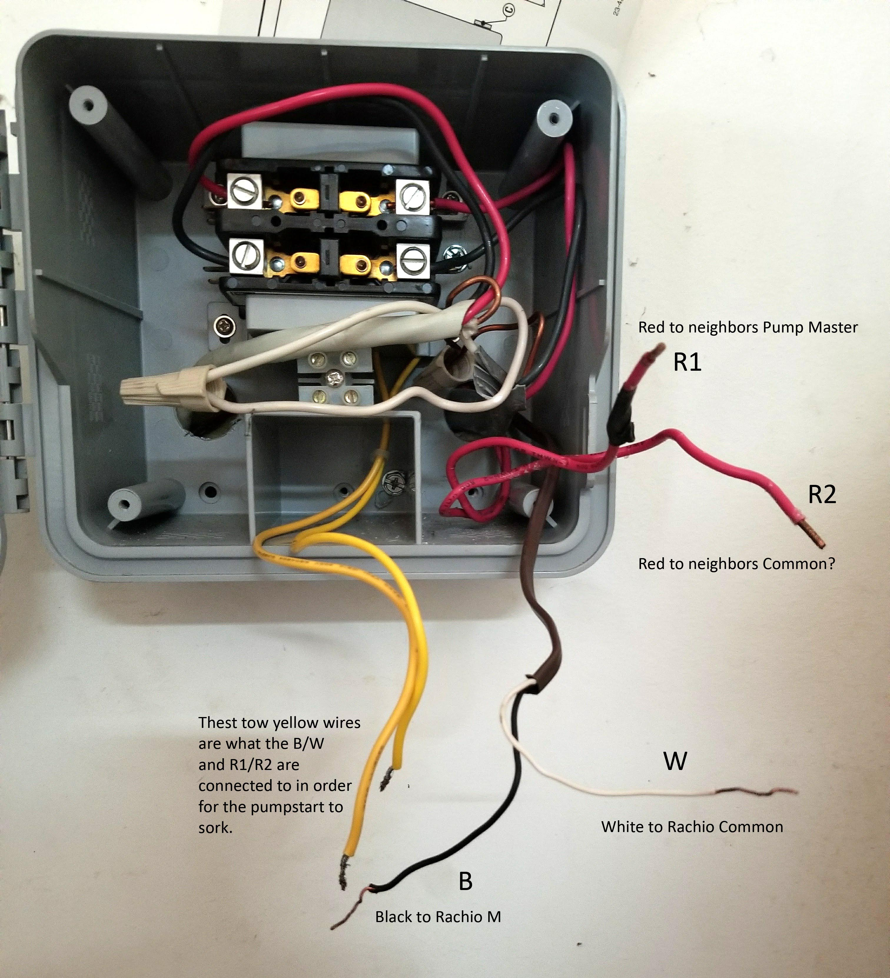 2Nd Gen Sharing A Pump Start Relay With A Hunter Controller - Pump Start Relay Wiring Diagram