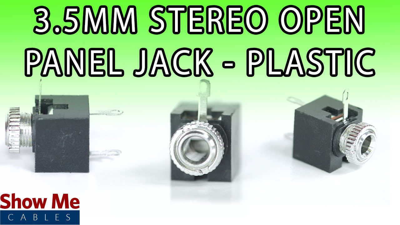 3.5Mm Plastic Panel Mount Stereo Connector - Diy Project To Repair - 3.5 Mm Stereo Jack Wiring Diagram