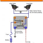 3 Horn Relay Wiring Diagram | Manual E Books   Horn Wiring Diagram With Relay