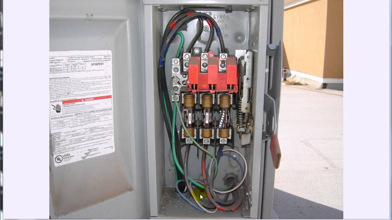 Ge Tfn60rcp Ac Disconnect Wiring Diagram