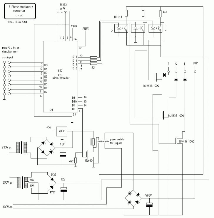 3 Phase Motor Wiring Schematic