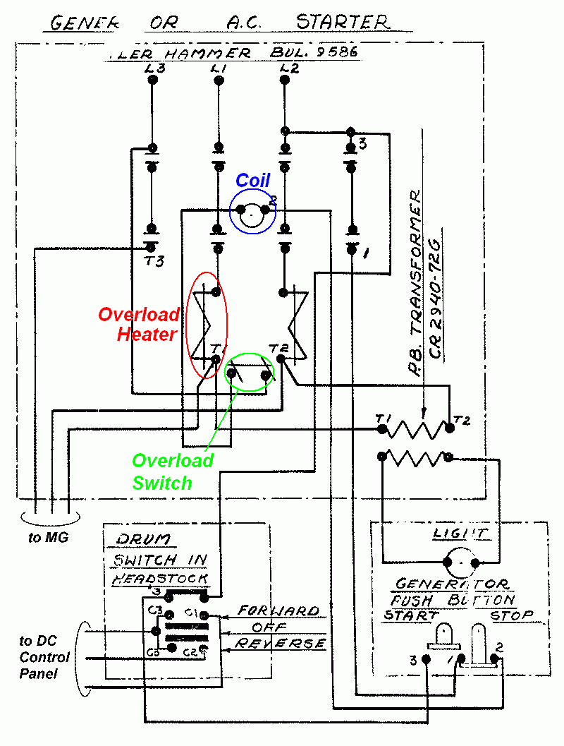 3 Pole Lighting Contactor Wiring Diagram - Today Wiring Diagram - Contactor Wiring Diagram