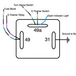 3 Prong Turn Signal Flasher Wiring   Wiring Diagram Detailed   3 Prong Flasher Wiring Diagram