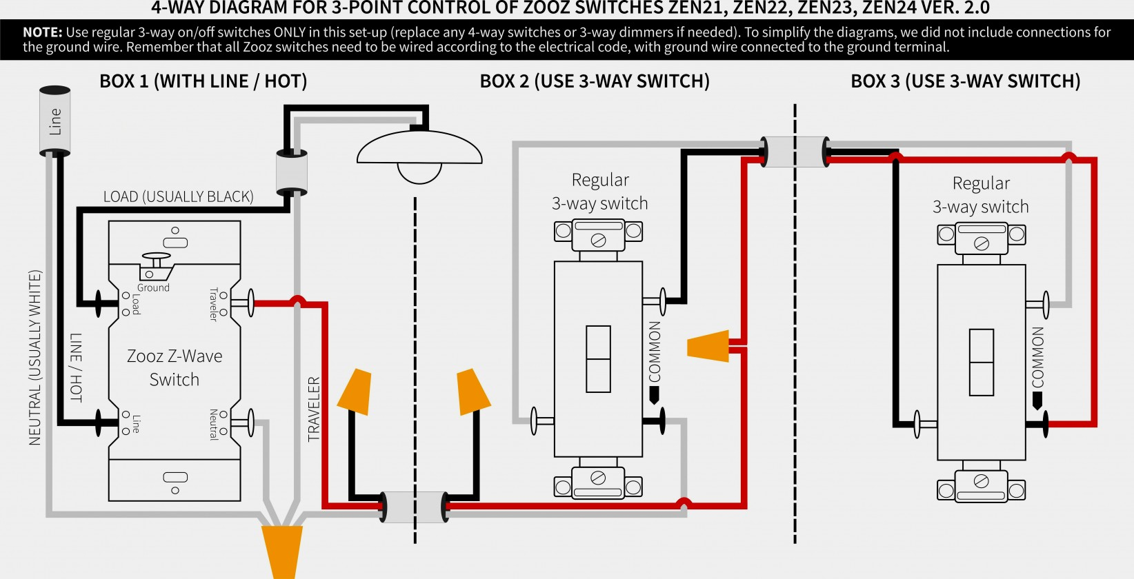 Leviton 3 Way Switch Wiring Diagram | Wiring Diagram