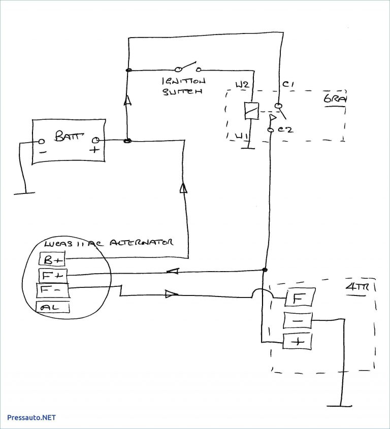 3 Wire Alternator Wire - Data Wiring Diagram Today - 12 Volt Alternator ...