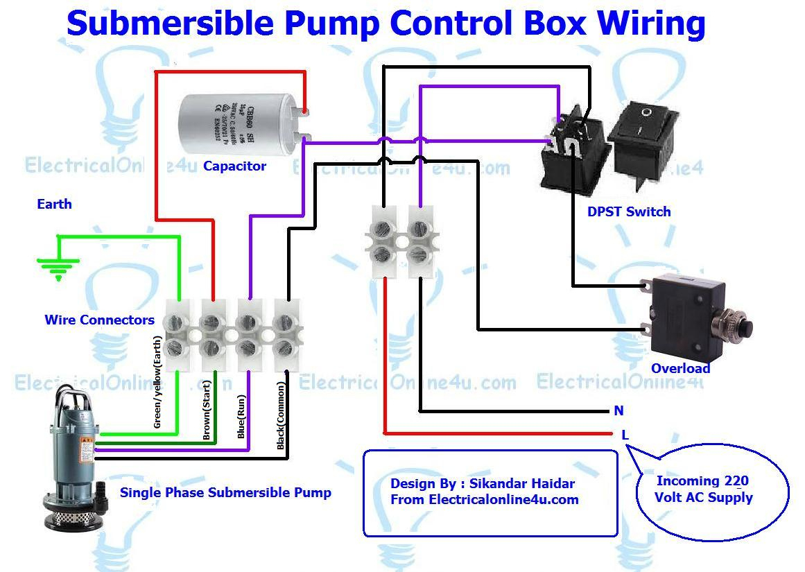 3 Wire Submersible Pump Wiring Diagram - Cadician&rsquo;s Blog