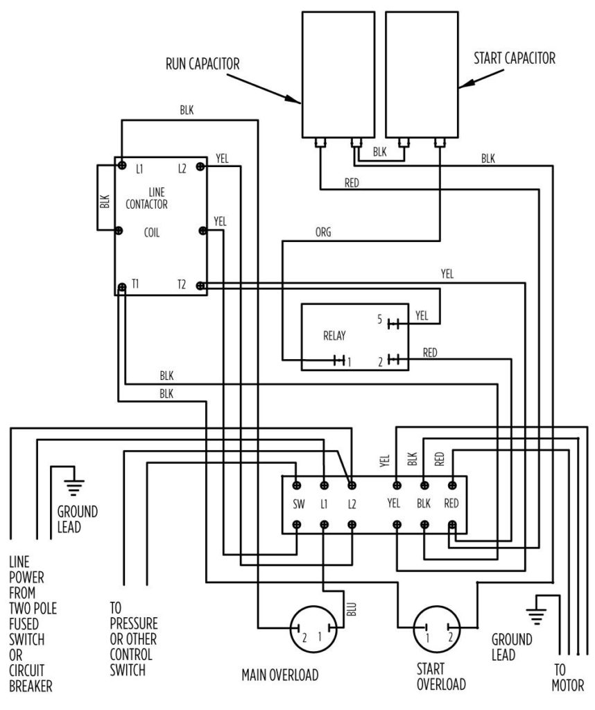 3 Wire Submersible Pump Wiring Diagram - Cadician's Blog